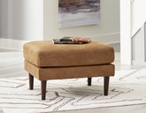 Prime Furniture - Ashley Furniture - Telora Living Room - Sofa / Caramel - 4100238